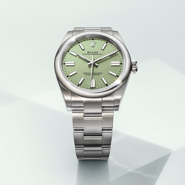 Rolex collection banner oyster perpetual m134300 0006 2503 portrait