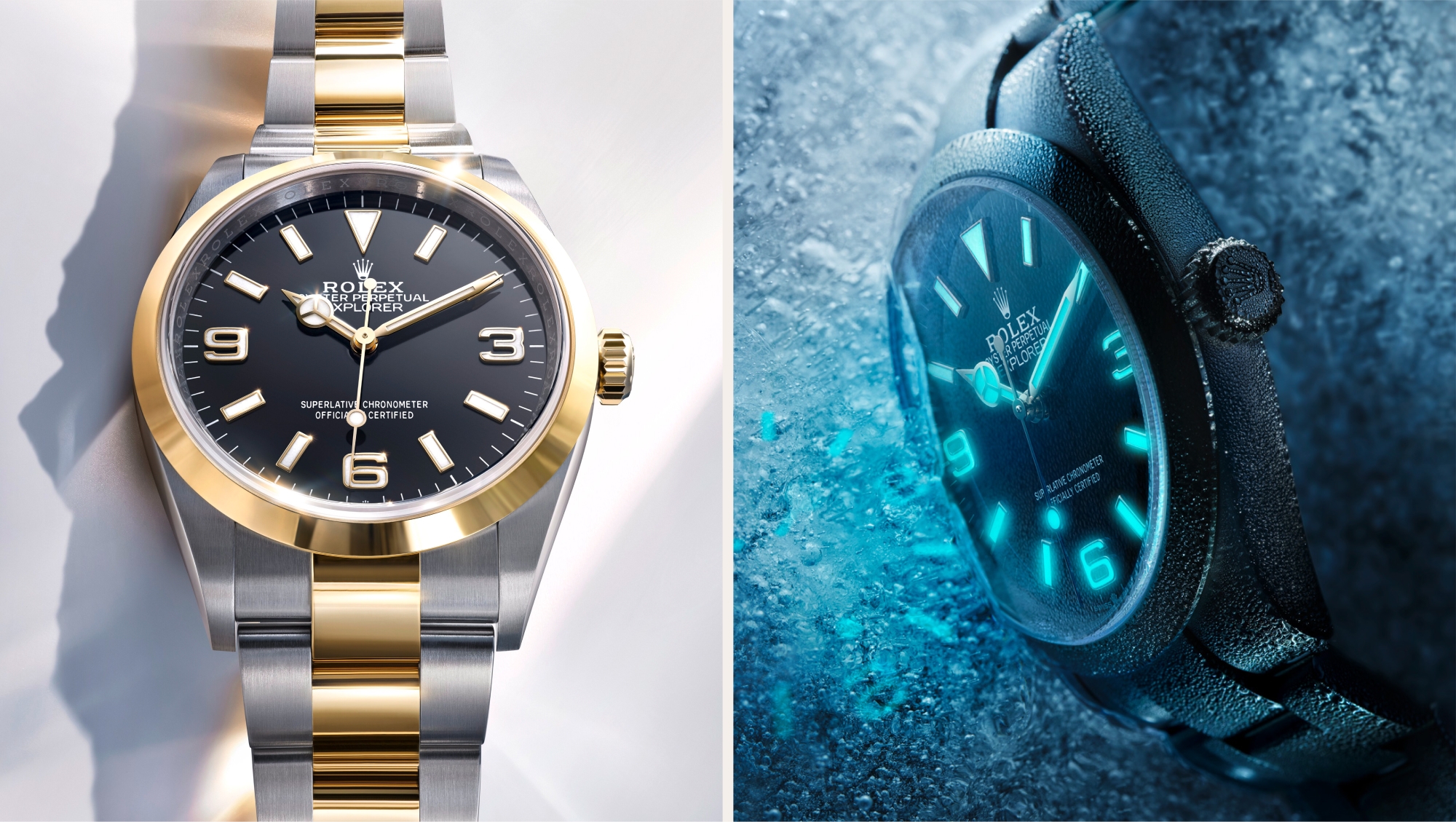 Rolex explorer designed for exploration m124273 0001 and m124270 0001 landscape