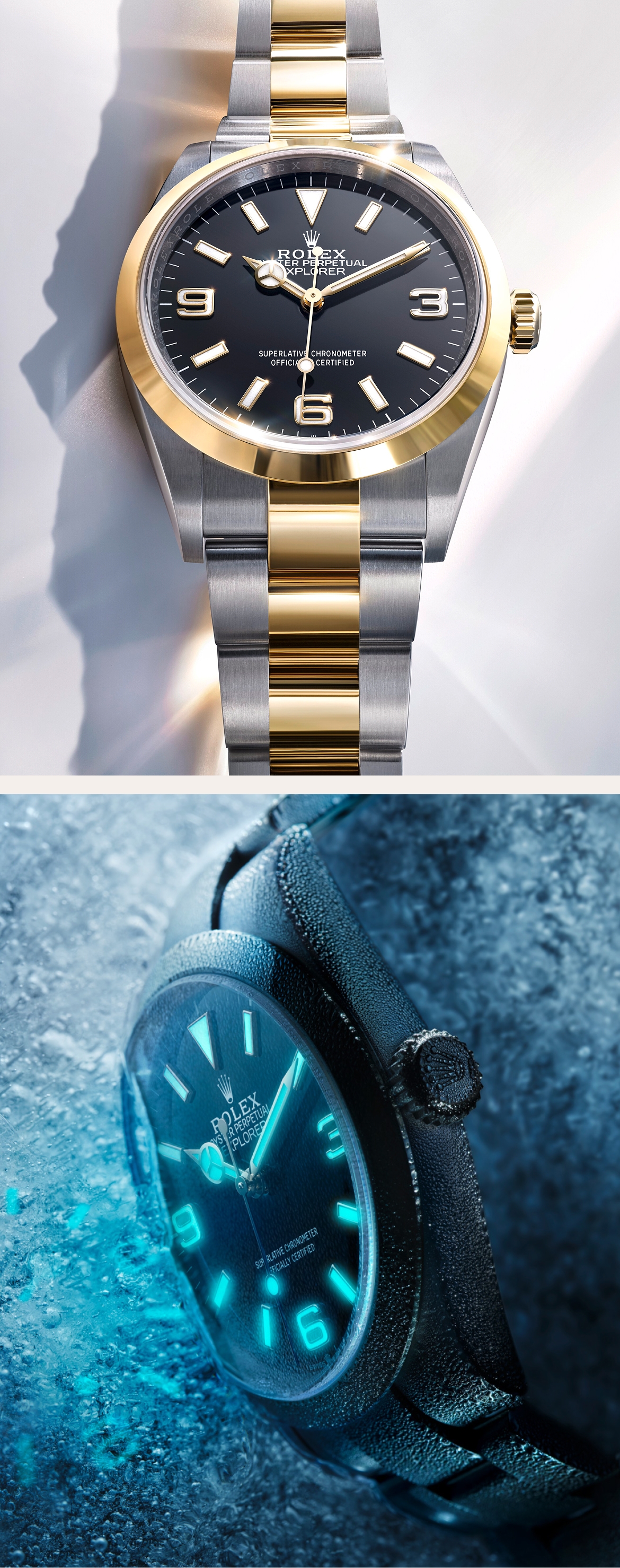 Rolex explorer designed for exploration m124273 0001 and m124270 0001 portrait