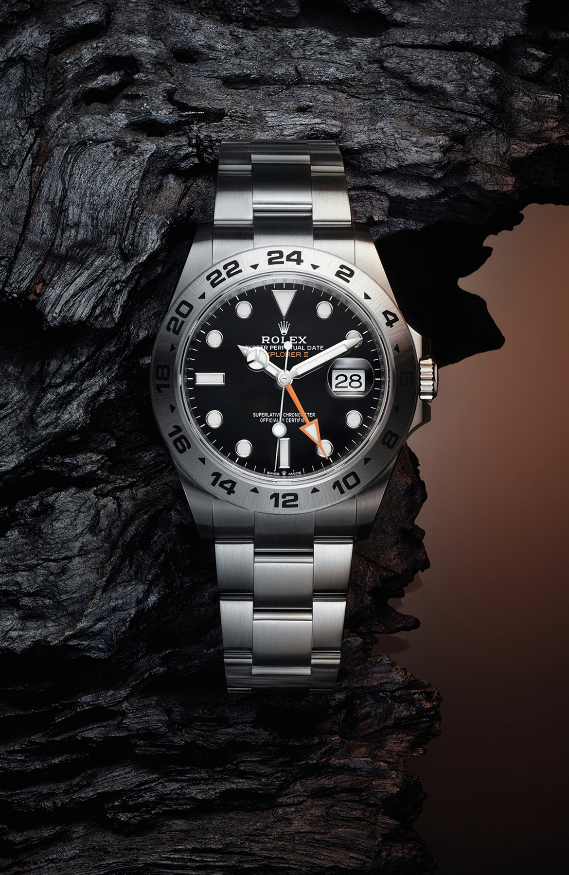 Rolex explorer ii beauty shot m226570 0002 portrait