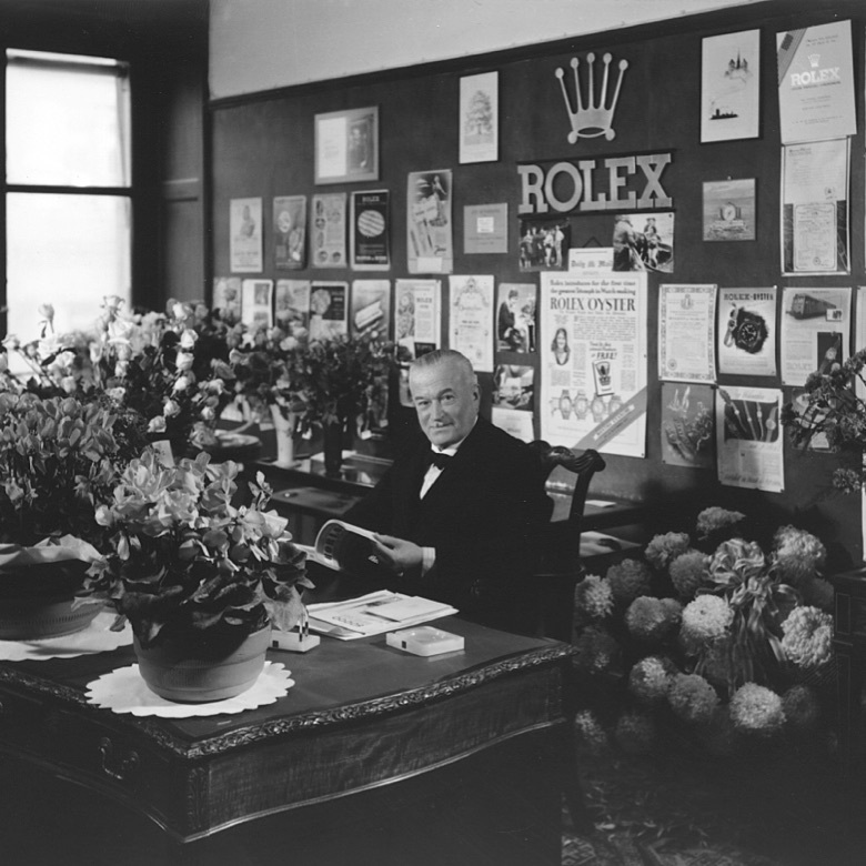 Rolex history hans wilsdorf 19jva 012 portrait