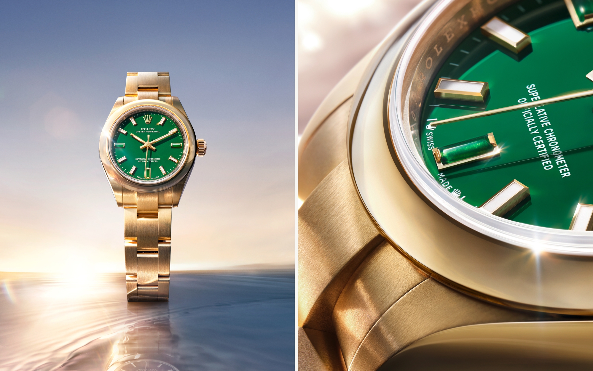 Rolex new watches 2026 the oyster perpetual 28 and 34 dyptique 2 landscape