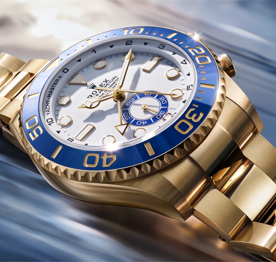 Rolex yacht master II cerachrom bezel insert m126688 0001 portrait